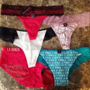 NWT 5 bundle la senza panties